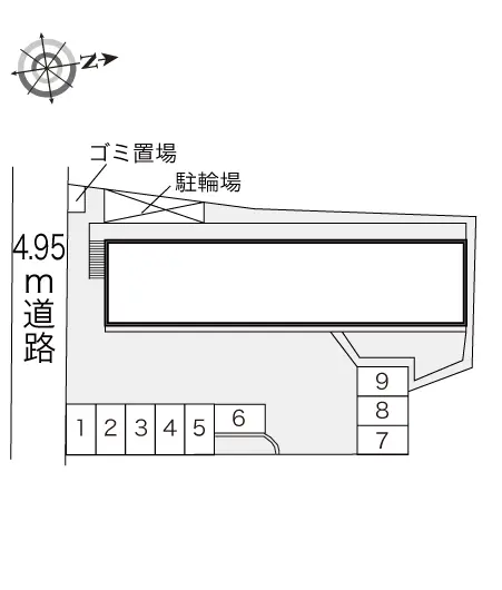東大阪市横小路町　月極駐車場（LP）